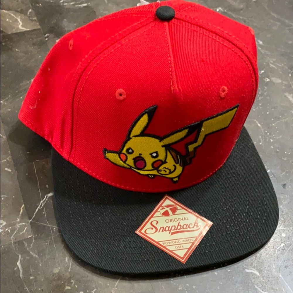 Pokémon Pikachu hat -NEW W/ tags attached